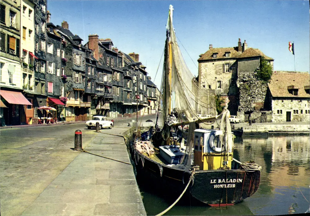 Honfleur — Os Quais e a Lieutenancé — Edições GREFFE, Paris - Frente