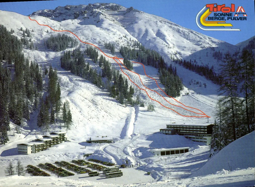 Axamer Lizum — Alpines Olympisches Zentrum — Tiroler Kunstverlag - Vorderseite