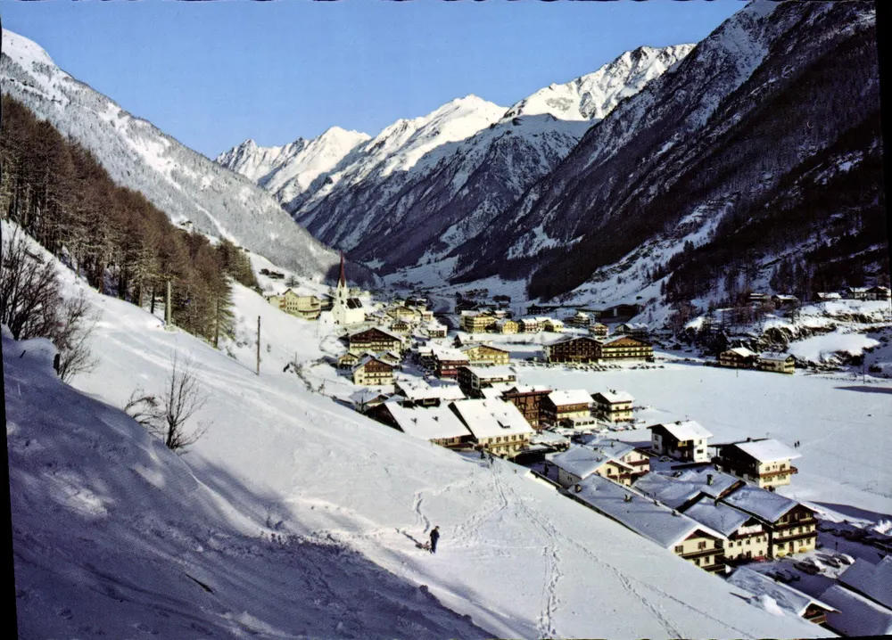 Sölden 1377 m, Ötztal — Tirol — Verlag Werner Lohmann - Frente