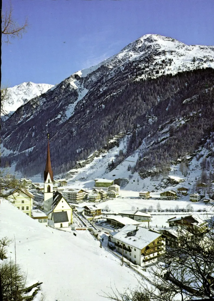 Sölden 1377 m, Sölderkogel, Ötztal - Tirol — edição Werner Luhmann, n° 3/532 - Frente