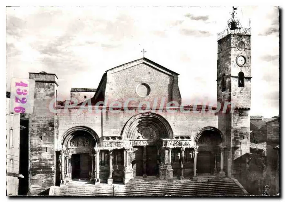 Saint Gilles (Gard) — Igreja Abbatial (século XII) — (60) Edições S.L. Lyon - Frente