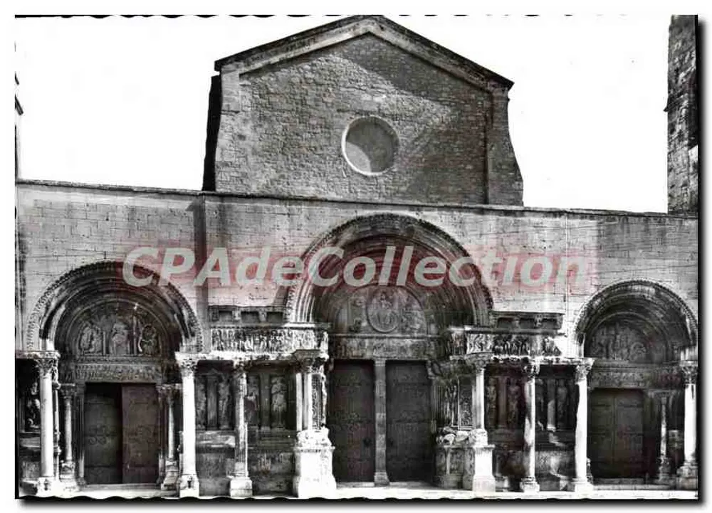 Saint Gilles (Gard) — Igreja abbatial do século XII — Les Éditions Lyon/Villeurbanne S.L. - Frente