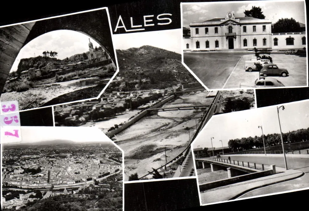 Ales — Uitzichten op de stad — Edities Magenta, Lyon - Voorkant