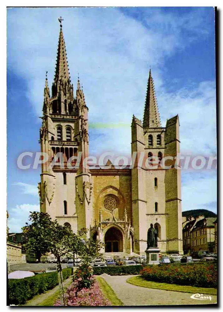 Mende — Kathedrale Notre-Dame (1368) — Imprimeur Combier - Vorderseite