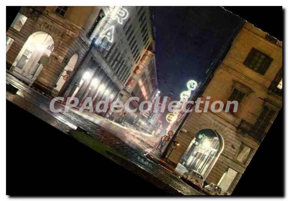 Turim à Noite — Rue de Rome — Edição SACAT, Torino - Frente