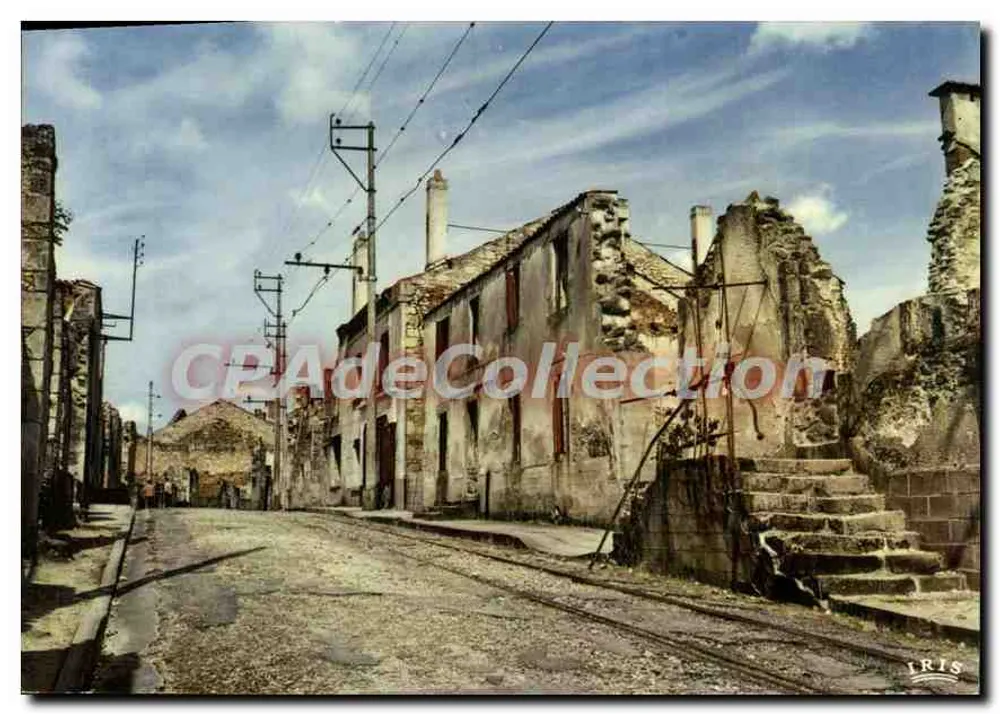 Oradour-sur-Glane — Cidade mártir — Éditions Modernes Théolac, Limoges - Frente
