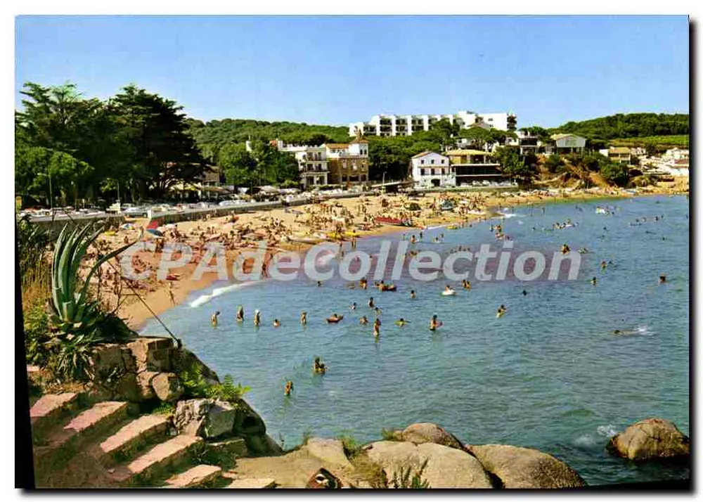 Costa Brava — Playa de 'La Fosca' — Werbecromi, S.A. - Vorderseite