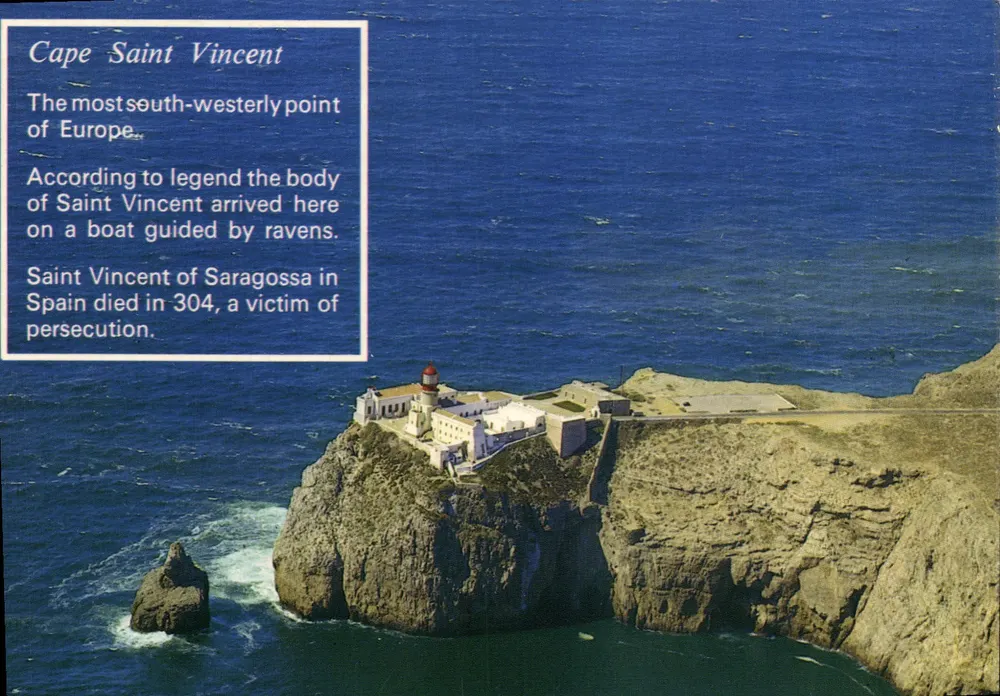Cabo de San Vincenzo — punto más sureste de Europa — editor FOTO VISTA - Anverso