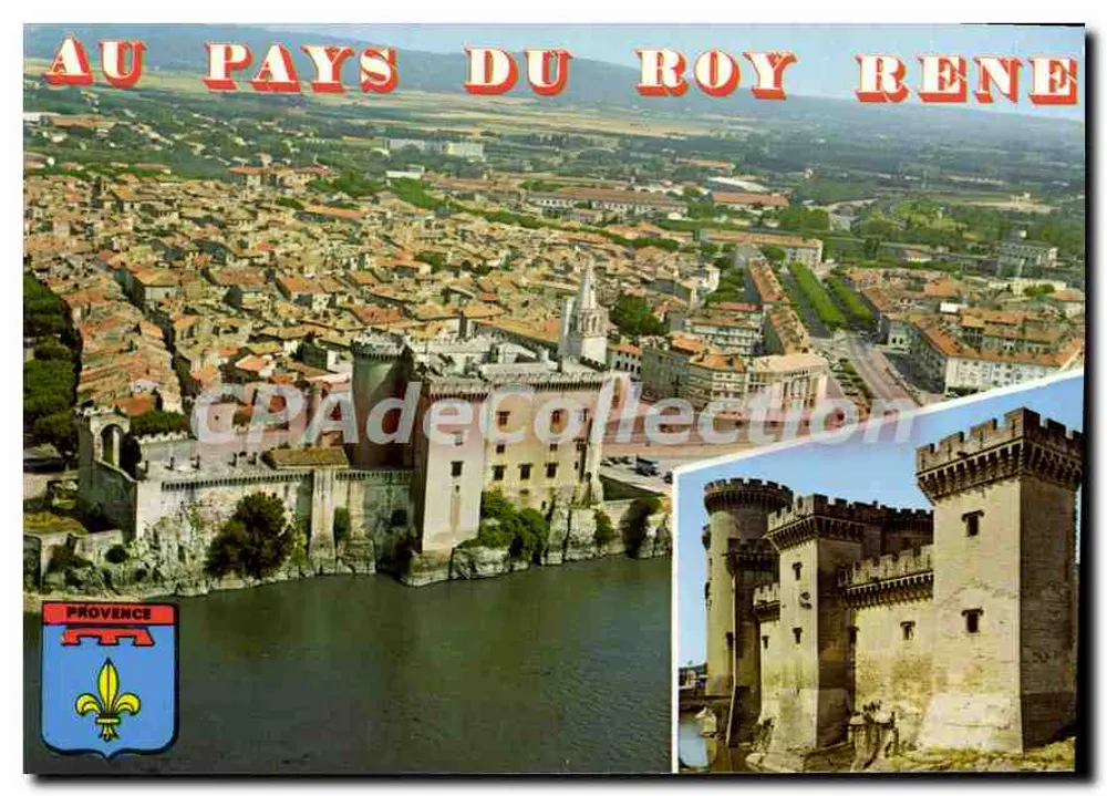 Tarascon — O Castelo do Rei René — Edições 'SL' Magenta - Frente