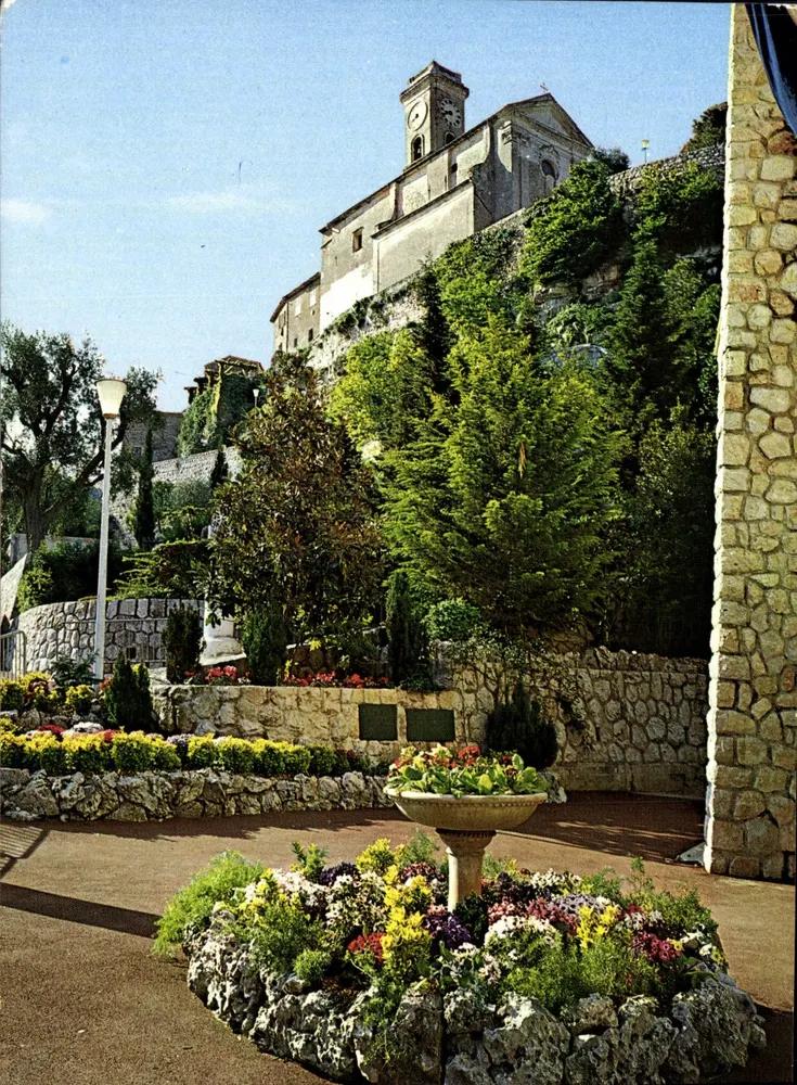 Vila de Eze — Costa Azul — editor Grafiche Blondetti Verona, n° 2 - Frente