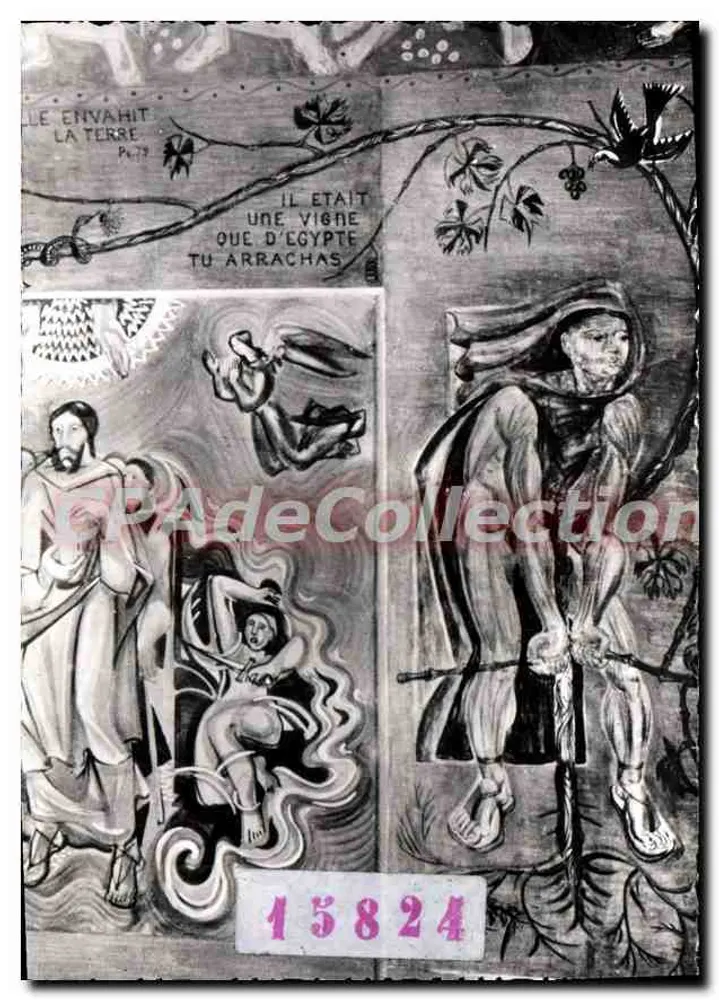 Scènes de l'Ancien Testament — Moïse et la vigne d'Égypte — Éditions S.L. Lyon - Frente