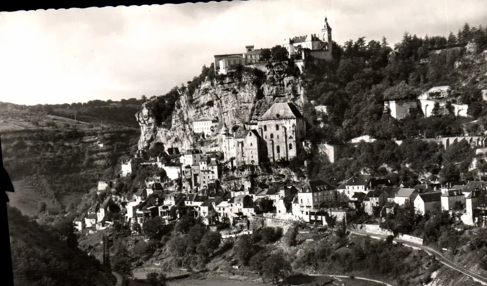 Rocamadour — Vista geral, costa — Les Éditions d'Art, Paris - Frente