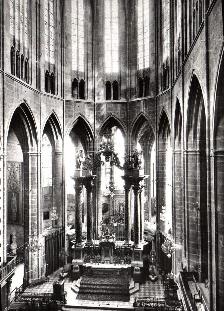 NARBONNE (Aude) — Innenansicht der Kathedrale Saint Just — Éditions Magenta, Lyon - Vorderseite
