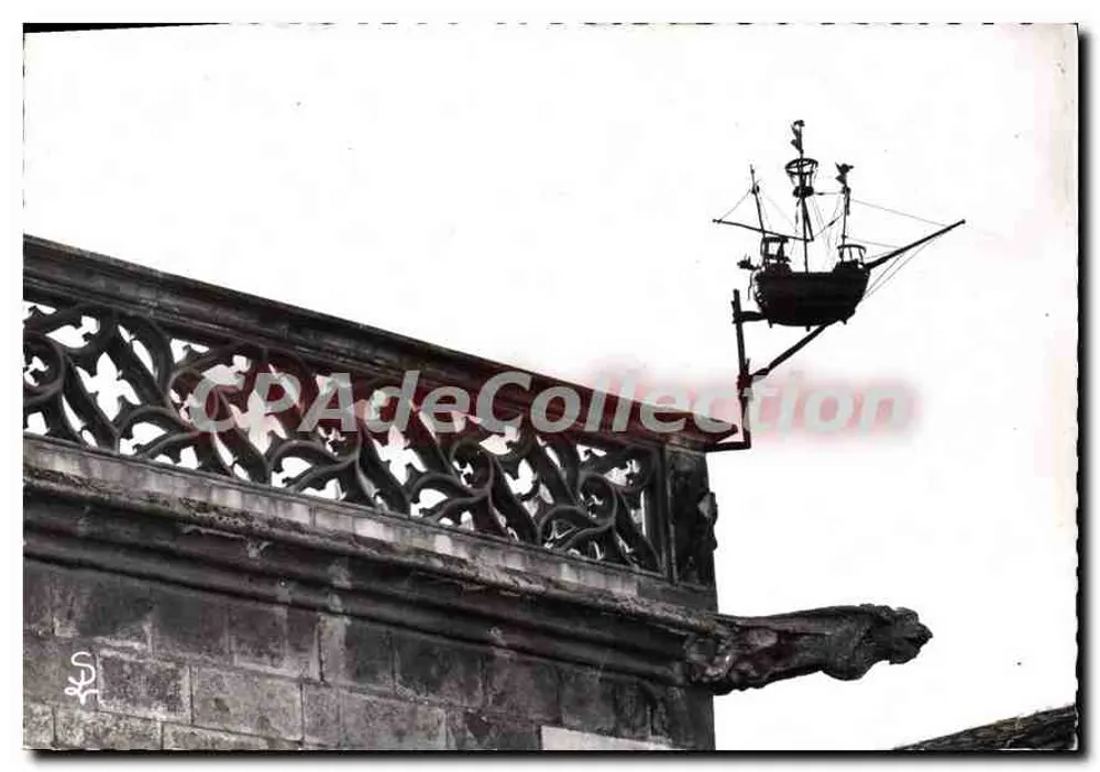 Perpignan — Details der Lodge. Die Caravelle und Gargoyle (14. Jahrhundert) — Schettler Editions, Lucien - Vorderseite