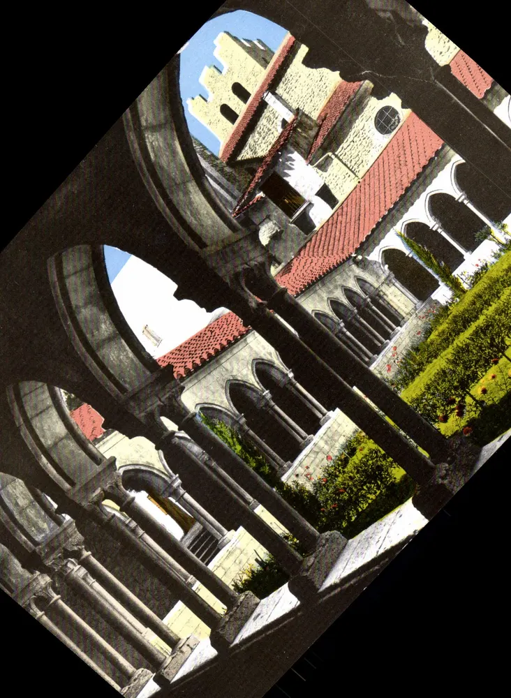 Arles-sur-Tech — Interior do Claustro — Editor Magenta, Villeurbanne (Rhône) - Frente