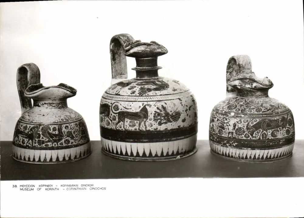 Museum von Korinth — Korinthische Oinochoi — n°38 - Vorderseite