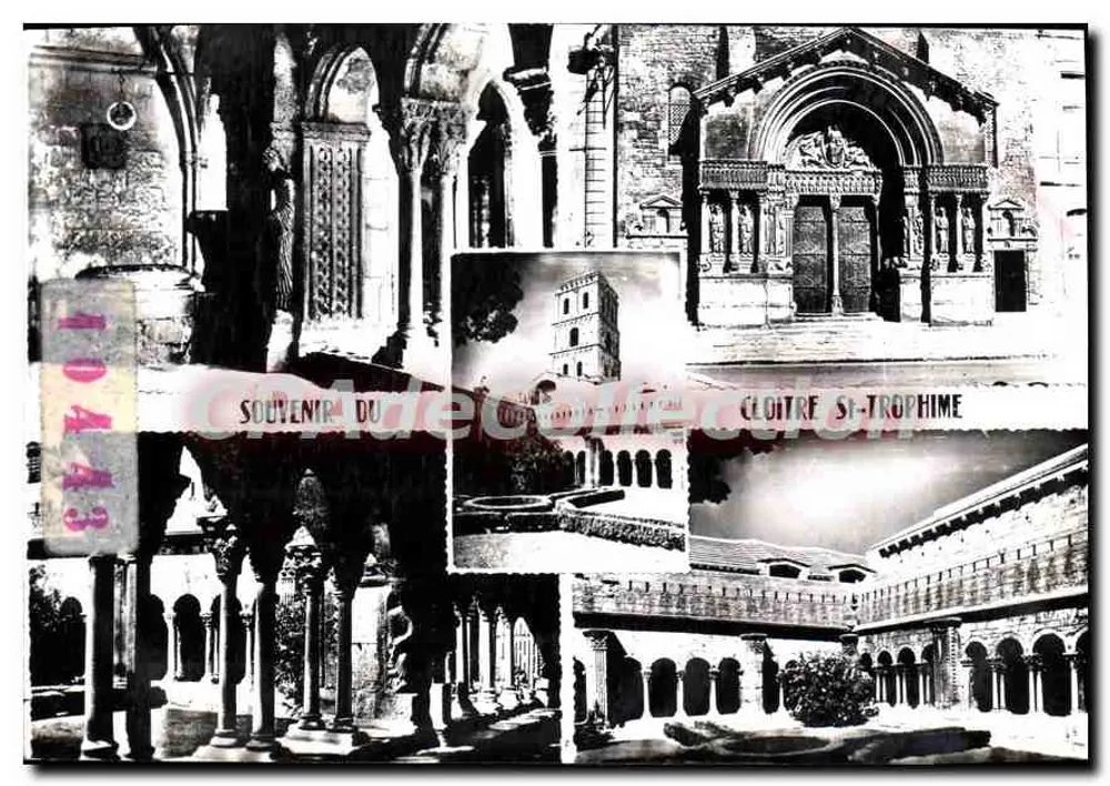 Cloître Saint-Trophime — Arles — Éditions S.L. Lyon - Frente