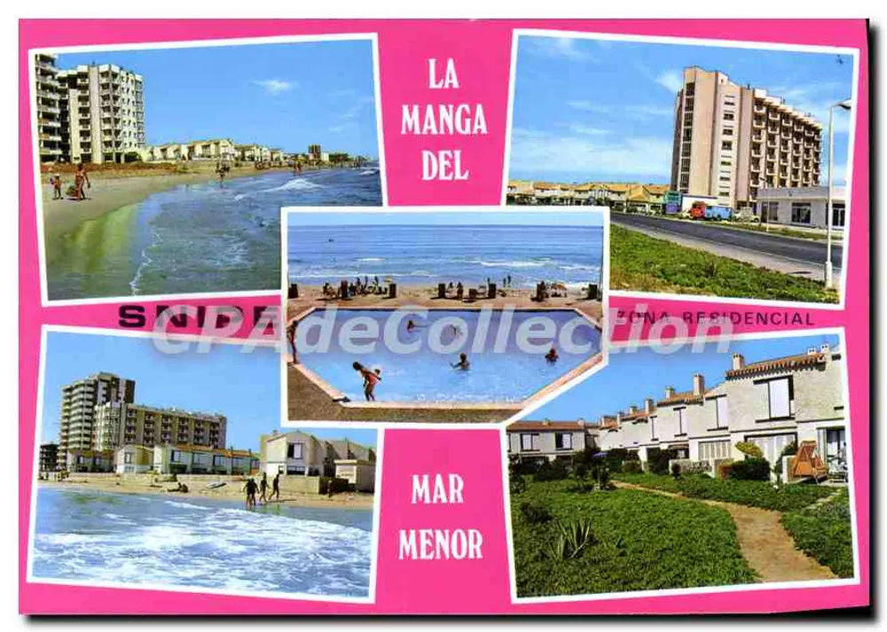 La Manga del Mar Menor — vue panoramique de la zone résidentielle — éditeur SNIPÉ - Vorderseite