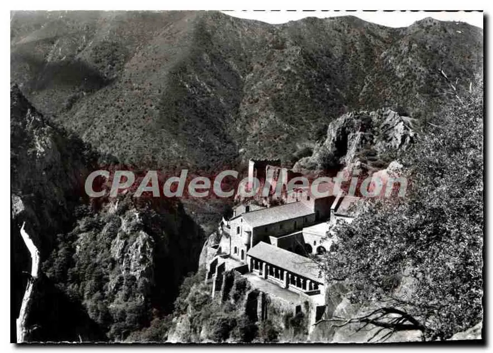 L'Abbaye de Saint-Martin du Canigou — vue générale — ÉDITIONS Magenta, Lyon - Vorderseite