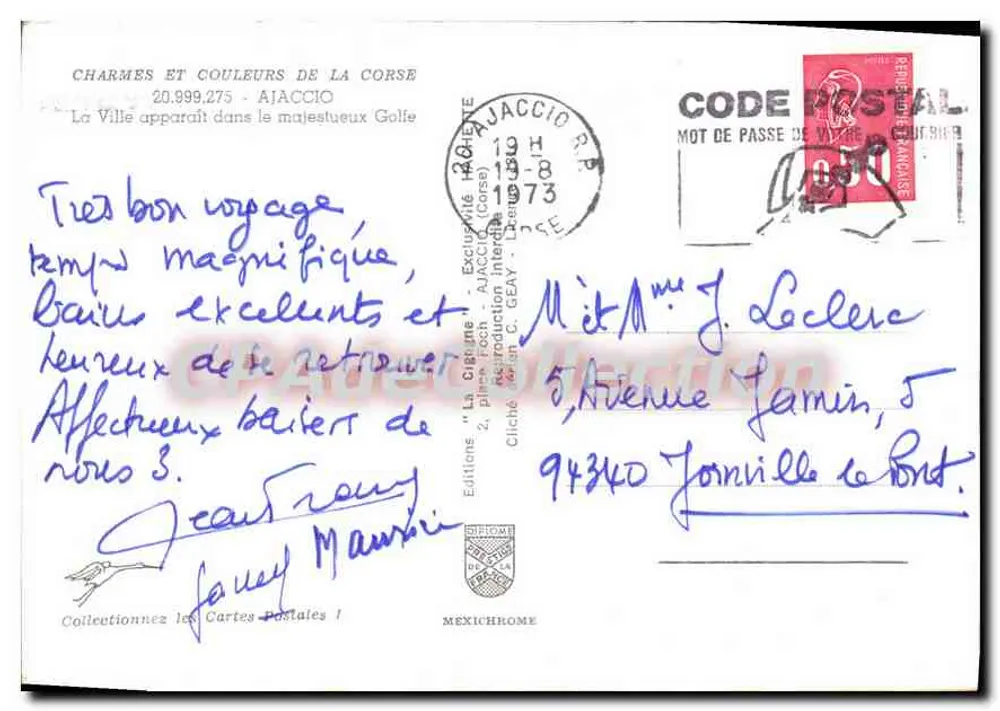 Ajaccio — Luftbild — Editions MEXICHROME - Rückseite