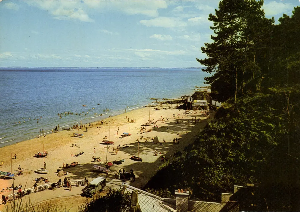 Étables-sur-Mer — Panorama der Godelins-Strand — Éditions Variances - Vorderseite