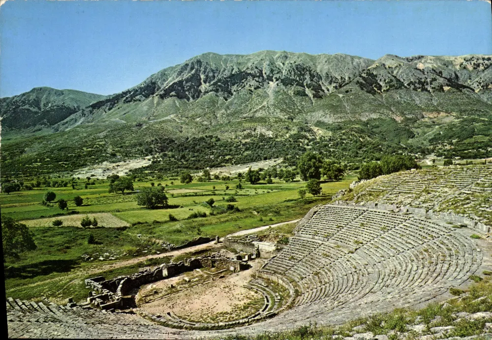 Dodoni — O teatro antigo — Editora: Εκδόσεις Αθηναίου, n° 335479 - Frente