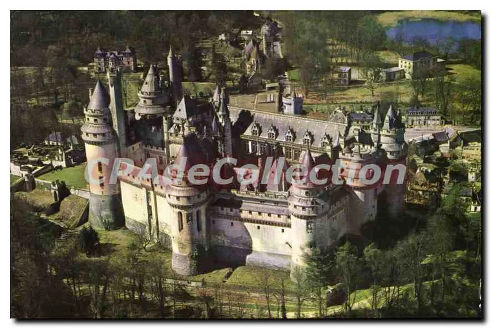 Cung điện Pierrefonds (Oise) — góc nhìn từ trên cao — Dịch vụ Thương mại Di sản Lịch sử, Bảo tàng Grand Palais, Paris - Mặt trước