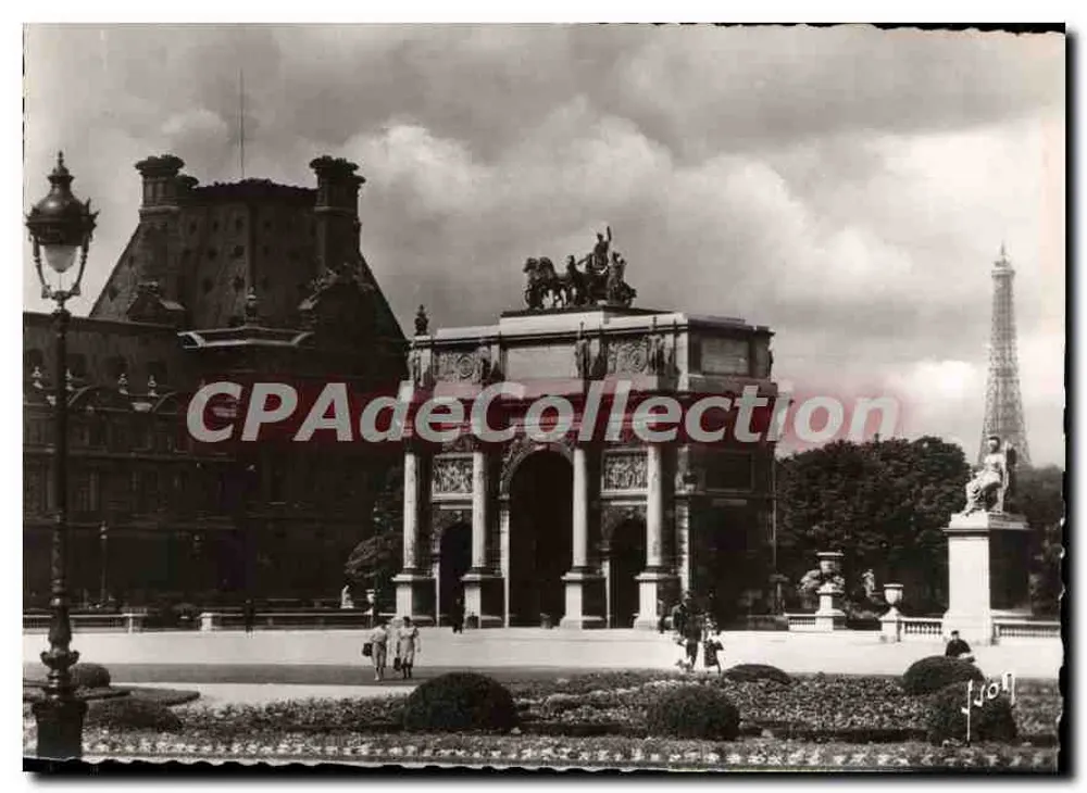 Paris — Arc de Triomphe du Carrousel — Éditions d'Art Martié, Paris - Recto