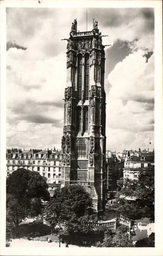 La Tour Saint-Jacques — Paris — Éditions d'Art 'En Flanant' - Frente