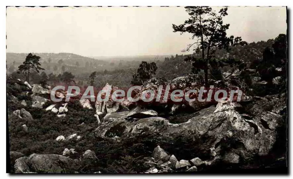 Fontainebleau (S.-et-M.) — A Floresta - O Deserto de Apremont — Les Éditions d'Art 'W. Cotte', Paris - Frente