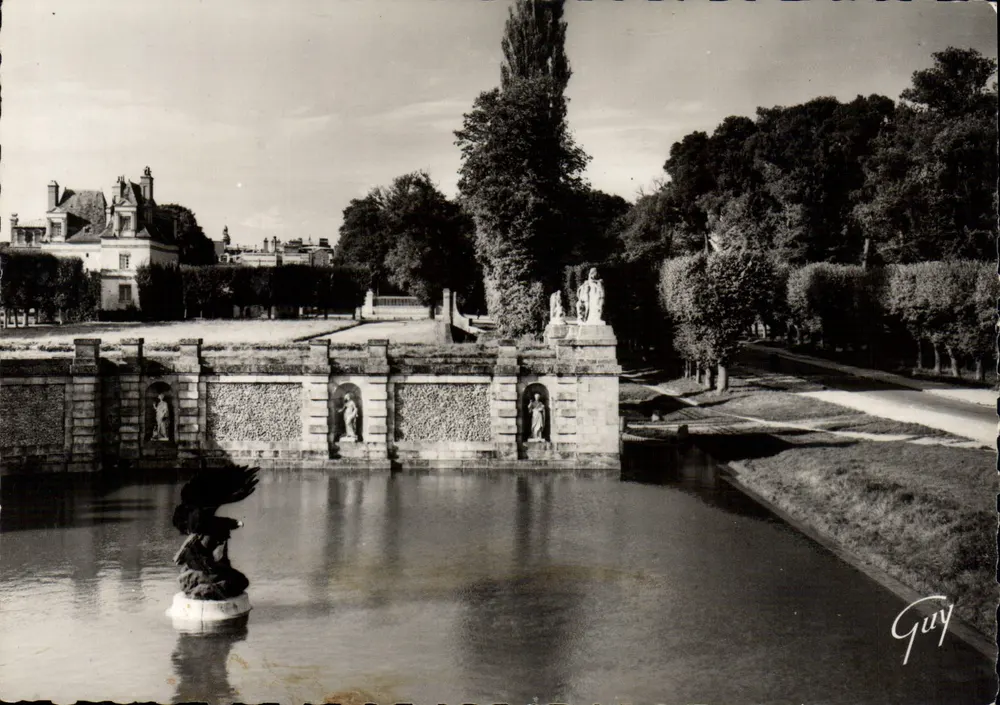 Fontainebleau (Seine-et-Marne) — Gärten des Schlosses: Die Cascades — Verlag Guy - Vorderseite