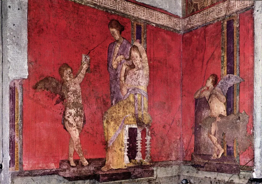 Pompeji - Villa der Geheimnisse — Hochzeitsfriseur — S.A.R. n°124 - Vorderseite