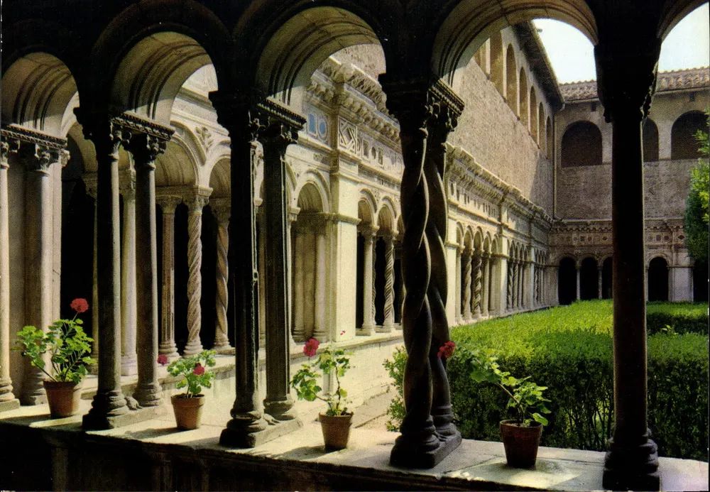 Roma - Basiliek van Sint Jan in het Lateraan - Het Klooster — da FOTOCOLOR KODACHROME - Voorkant