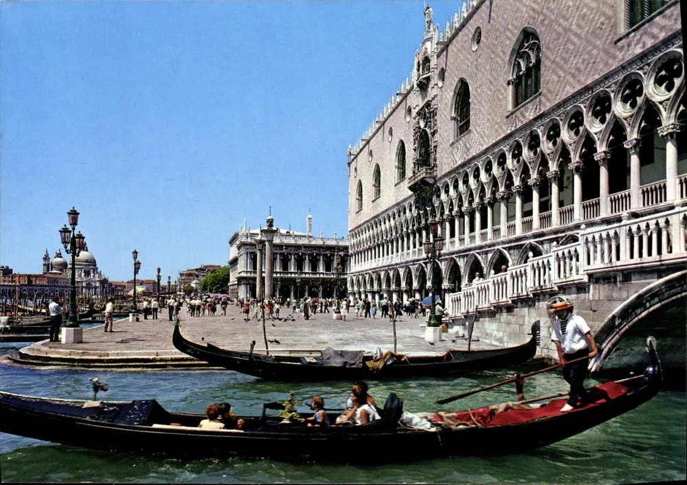 Venise — Cung điện Doge và Riva degli Schiavoni — SAR, số 127 - Mặt trước