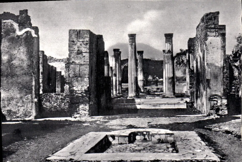 Pompei - Casa de Pansa — Poto-Stampa Angeli - Terni - Frente