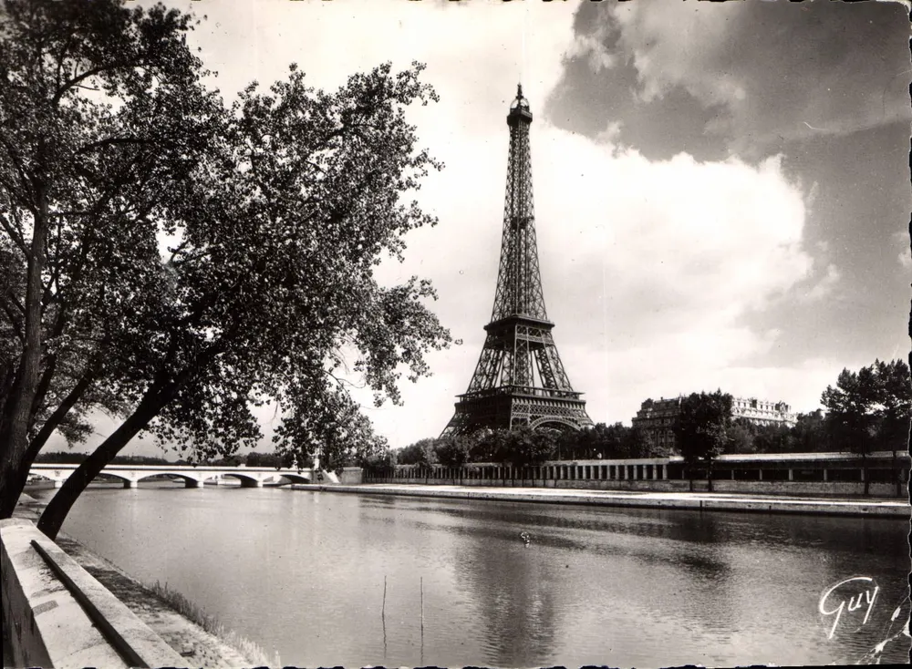 Paris et ses merveilles — vue de la tour Eiffel (1887-1889) — Éditions d'Art Guy - Voorkant