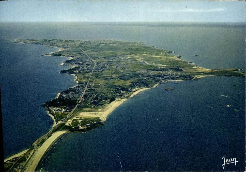 Quiberon — Vue générale de la Presqu'île — Les Éditions Audierne (Finistère) - Vorderseite
