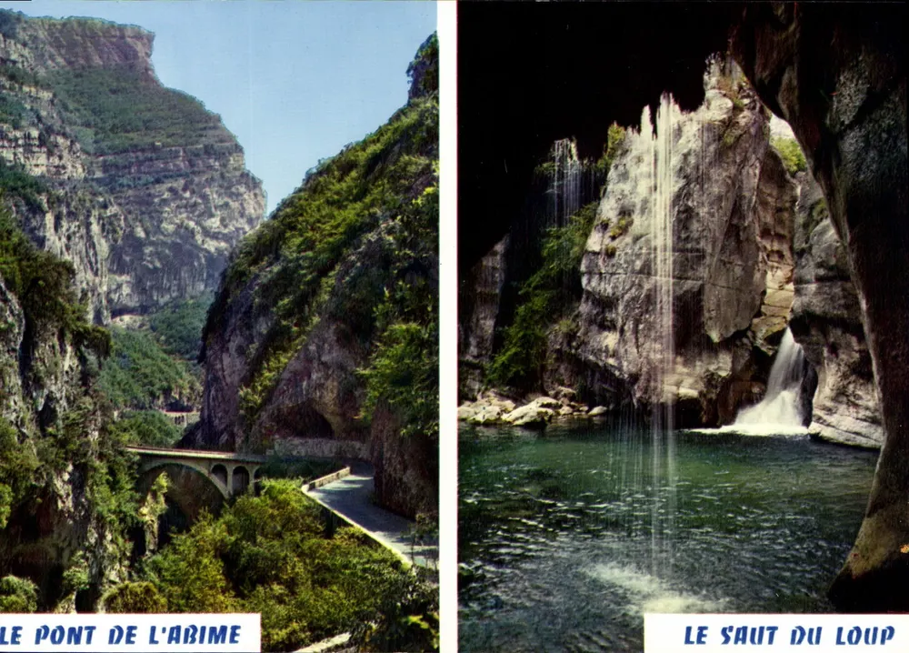 O Ponte da Abime — O Salto do Lobo — Éditions Iris Mexichrome, Nice - Frente