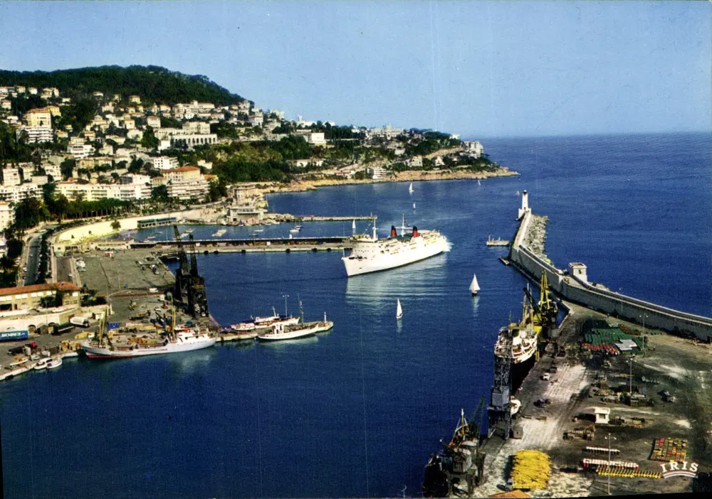 Nice — Le port et le cap de Nice — IRIS - Vorderseite