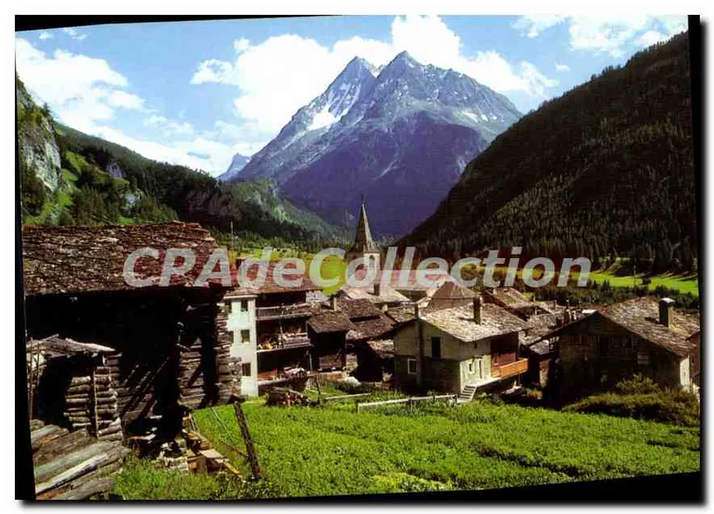 Evolène e as Dentes de Vérisivy — Valais — Edição Martigny - Frente