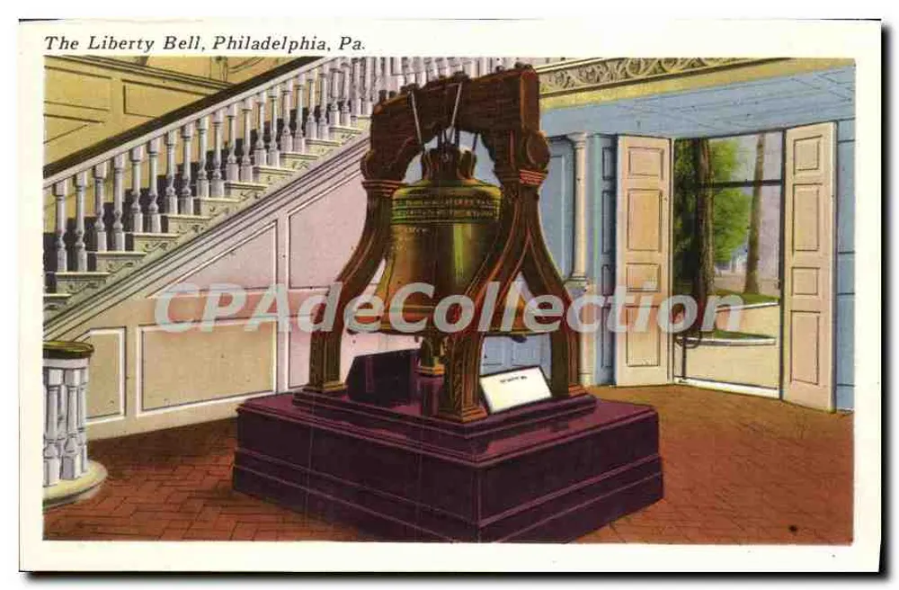 Broad Street, North from City Hall, Philadelphia, Pa. — Luftbild — Vintage Postcard/Antike Ansichtskarte - Rückseite