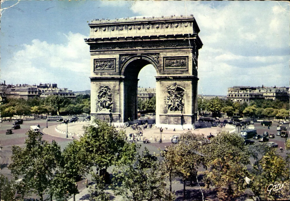 Paris - Arc de Triomphe — Gany - Recto