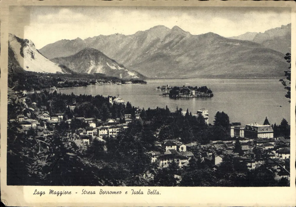 Lago Maggiore - Stresa Borromeo e Isola Bella - Recto