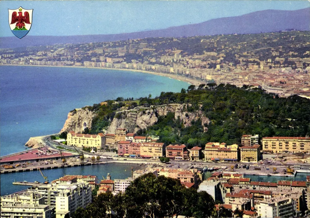 Nizza — Le Quai Lunel und die Stadt — Les Éditions MAR - Vorderseite