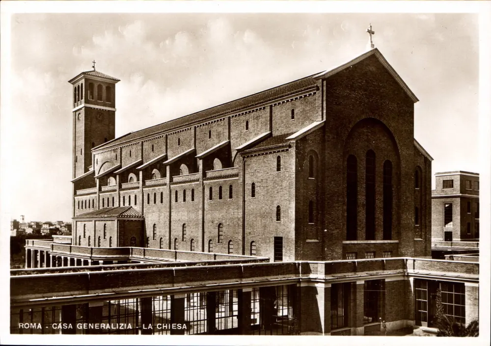 Roma - Casa Generalizia - A Igreja — editor não visível - Frente
