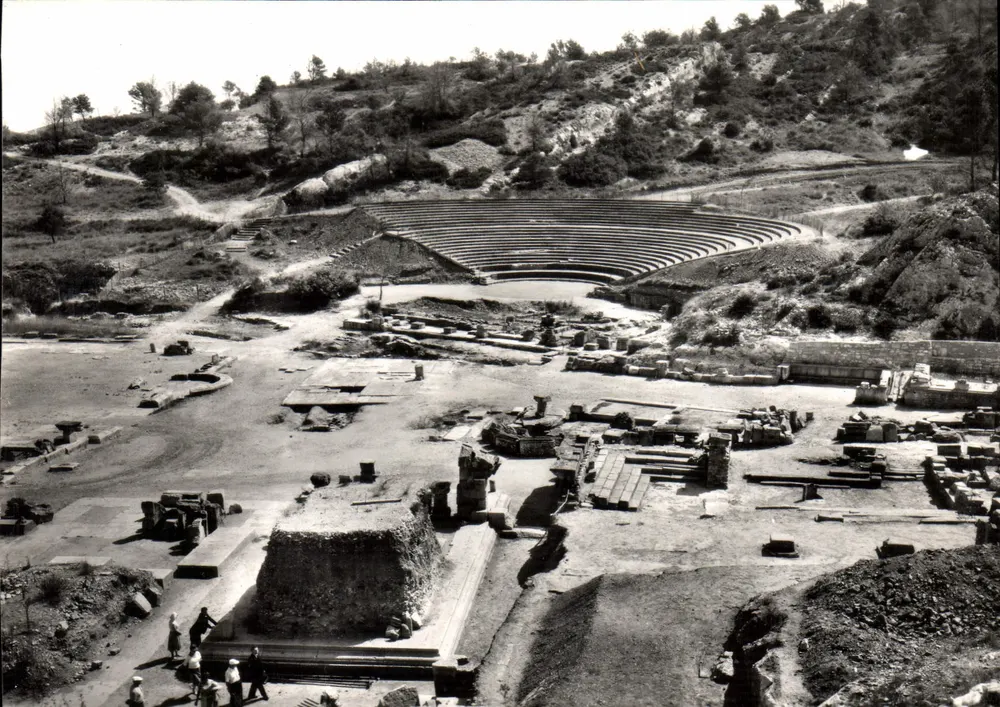 Ausgrabungen von Glanum — Provence (Frankreich) — Éditions Glanum (Rieux) - Vorderseite
