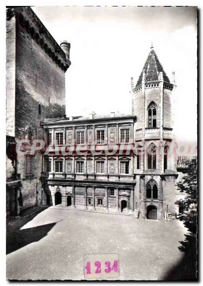 UZES (Gard) — Fassade des Schlosses — Wohnsitz der Herzöge von Uzès seit 10 Jahrhunderten — ÉDITIONS Mageneta, VILLEURBANNE (Rhône) - Vorderseite
