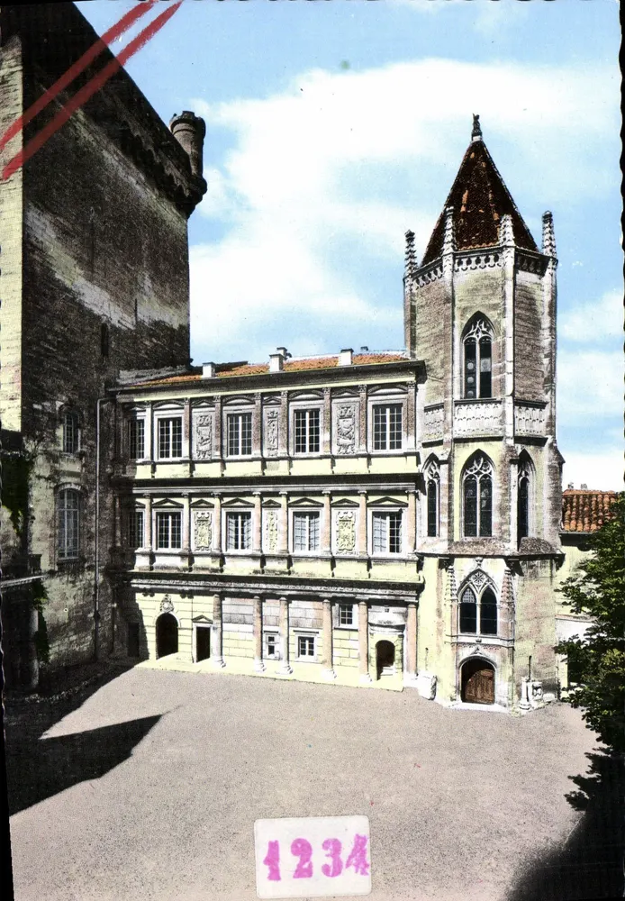 Uzès (Gard) — Schloss, Fassade — Éditions Eurolux - Vorderseite