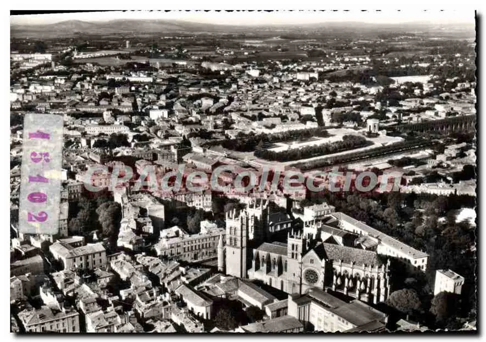 Montpellier (Hérault) — Luftbild — Éditions Lumière - Lyon - Vorderseite