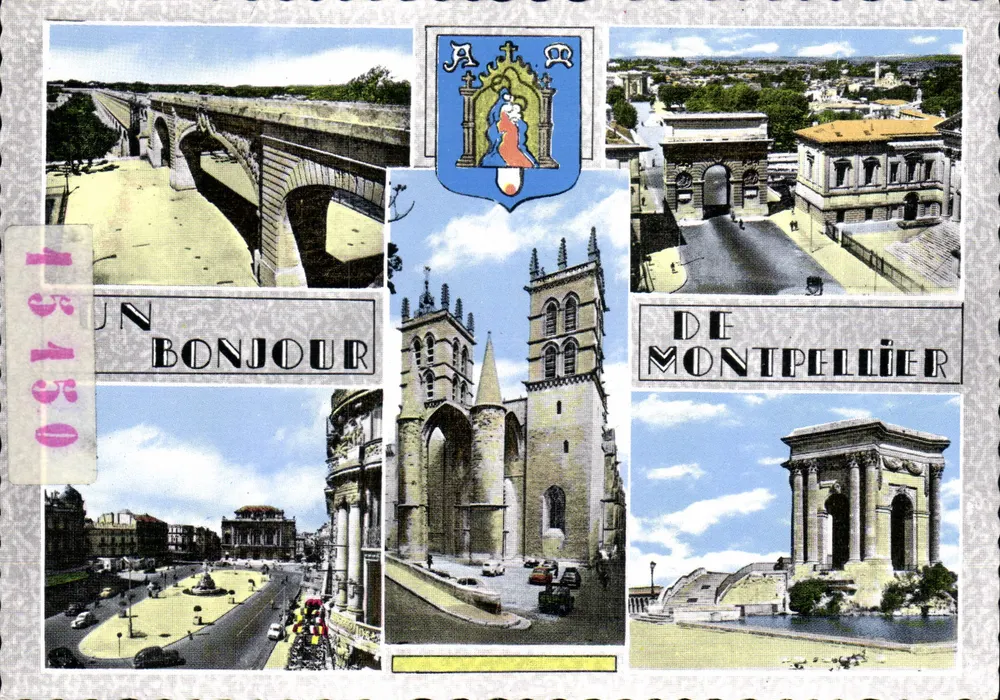 Montpellier — Ein Gruß aus Montpellier — Éditions Eurolux, n° 15.150 - Vorderseite